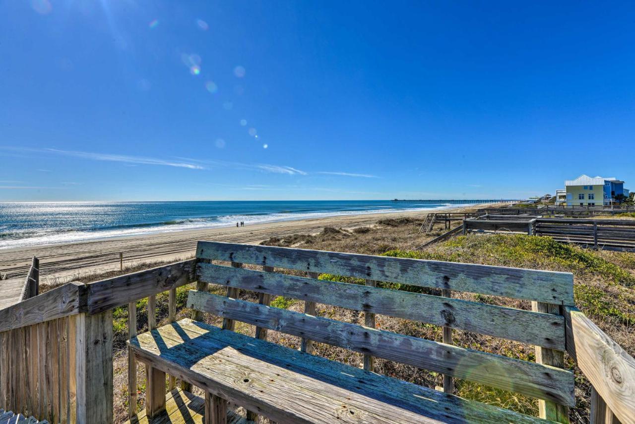 1 Ocean Fun Emerald Isle Apt, Steps To Beaches! المظهر الخارجي الصورة