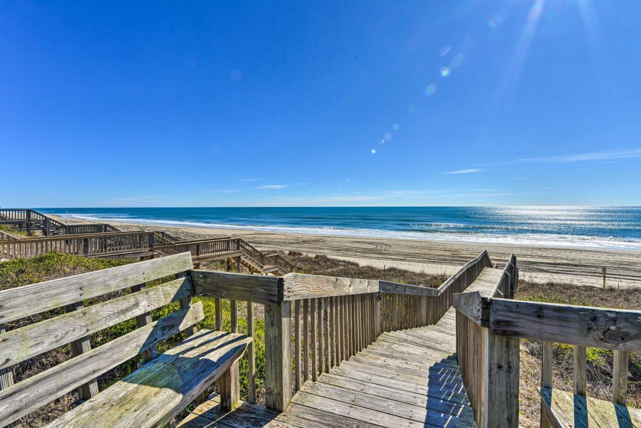1 Ocean Fun Emerald Isle Apt, Steps To Beaches! المظهر الخارجي الصورة